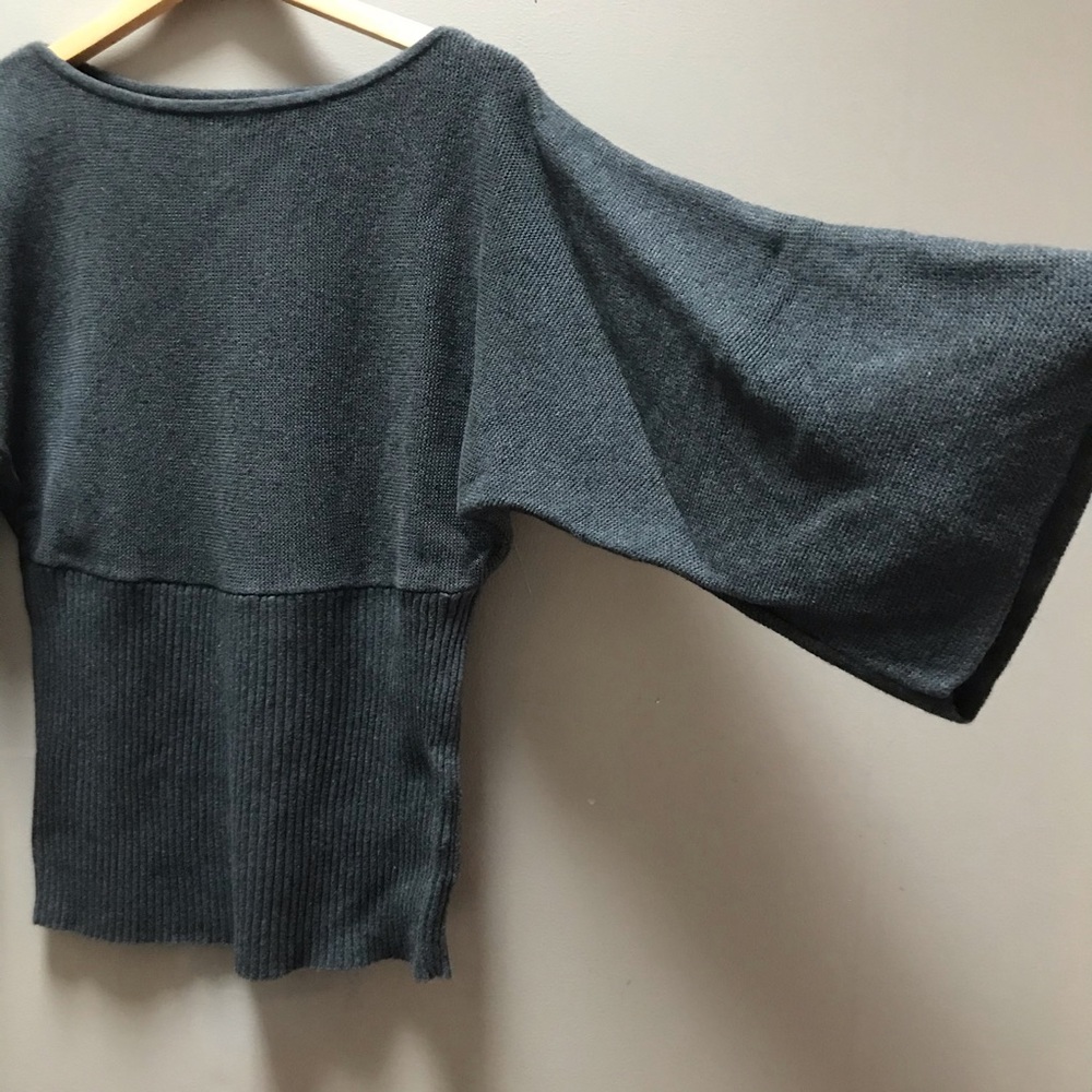 Bell sleeve sweater